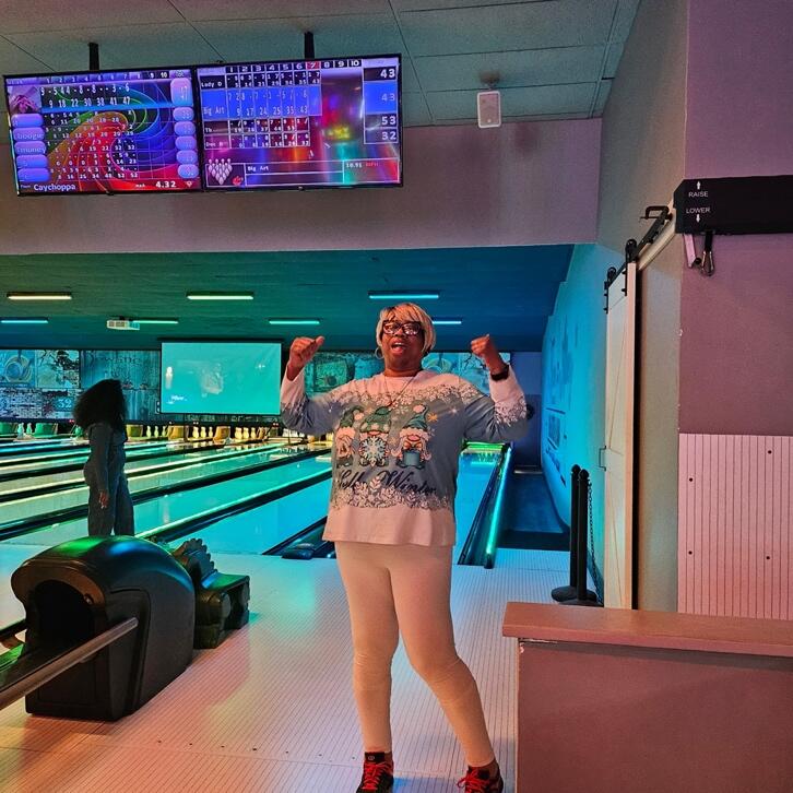 Bowling event photo